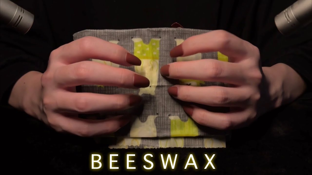 [ACMP] Звуки обертывания из пчелиного воска для сна | Постукивание, Царапание