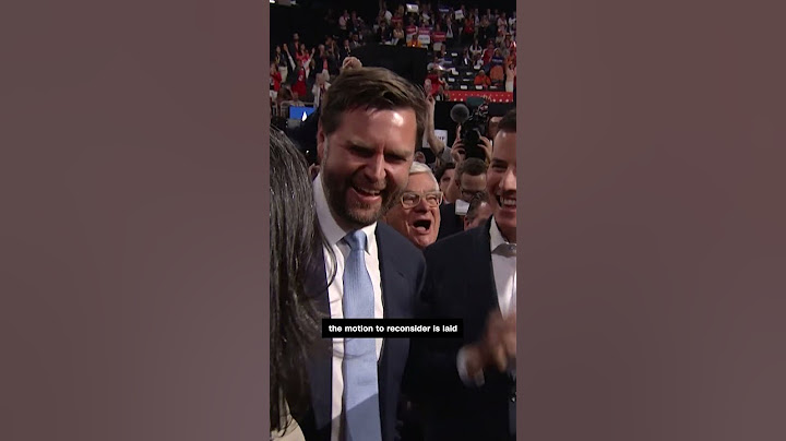 JD Vance formally nominated for VP at RNC