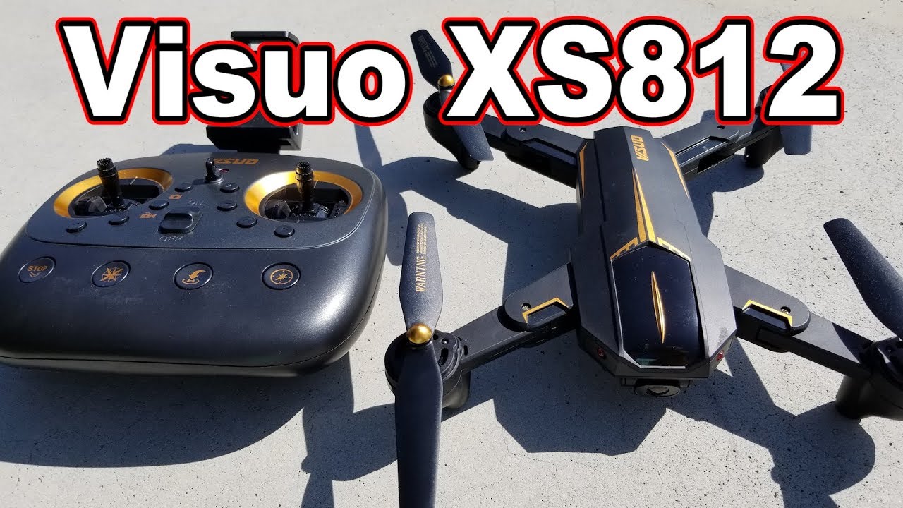 Visuo XS812 Drone Review 🚁 - YouTube