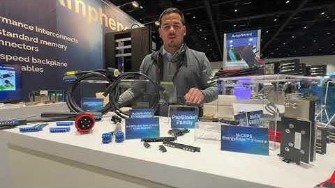 Power Offerings on Busbar, Cable, and PCB from Amphenol | OCP Global Summit 2023