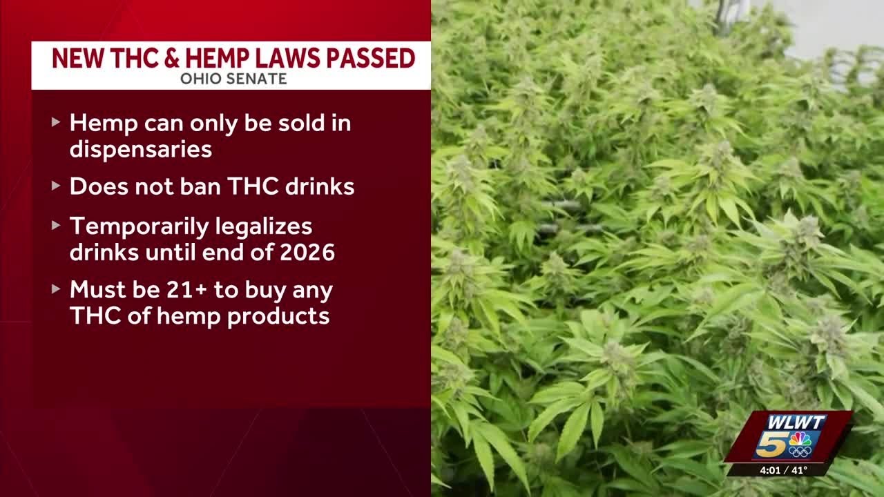 Ohio lawmakers pass bill to change marijuana and hemp rules