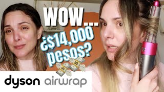 PROBANDO LA DYSON AIRWRAP | ¿Vale la pena el gasto? | Brendasinh