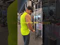 Triceps workout 🏋️ No pain no gain #tredingshorts #gymmotivation