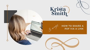 How to Upload a PDF and Create a Link to Share