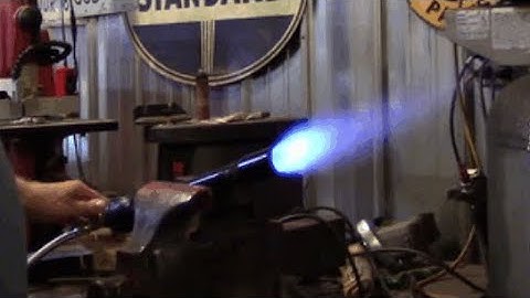 Propane Burner for metal melting furnace