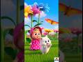 Cute Baby Poem 🧸🐱 | Funny Kids Nursery Rhyme | Hindi Cartoon Song#shorts