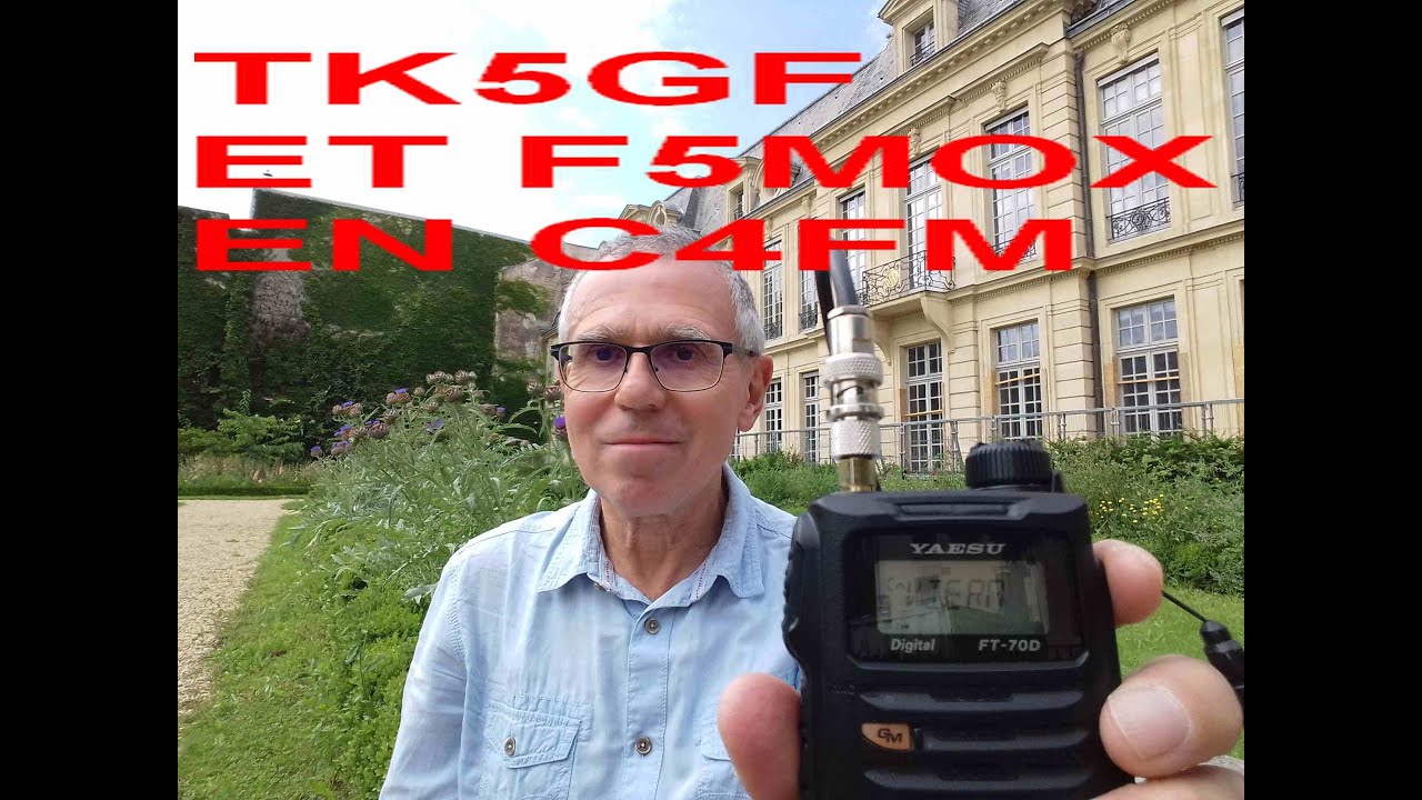 Qso En C4fm Avec Tk5gf Et F5mox Au Jardin Des Arts Vendredi 16 Juillet 2021 Youtube