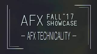 AFX Technicality - Front Row | AFX Fall '17 Showcase