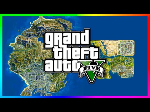 Comparação: Mapa do GTA V vs. GTA San Andreas - GTA 5