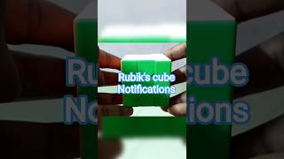 Rubik's cube Notifications