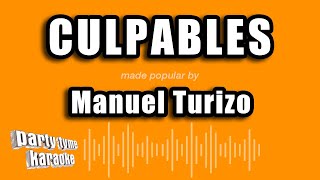 Manuel Turizo - Culpables (Versión Karaoke)