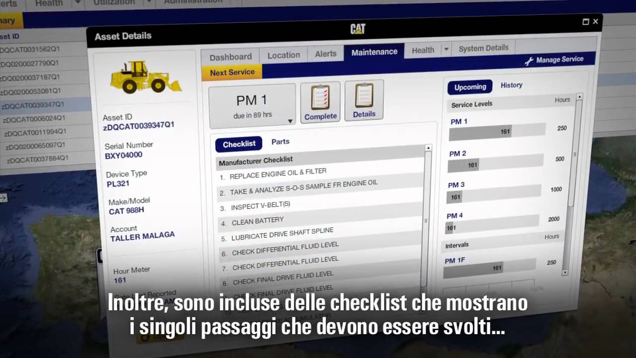 caterpillar stock price Cat® Product Link™ | Dealer Parts & Solutions (Italian Subtitles)