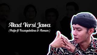 Lyric akad-payung teduh(versi jawa)cover by@alifrizky