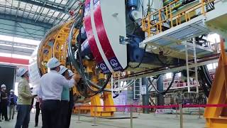 CREC in Time-Lapse: 'Yunling' Tunnel Boring Machine