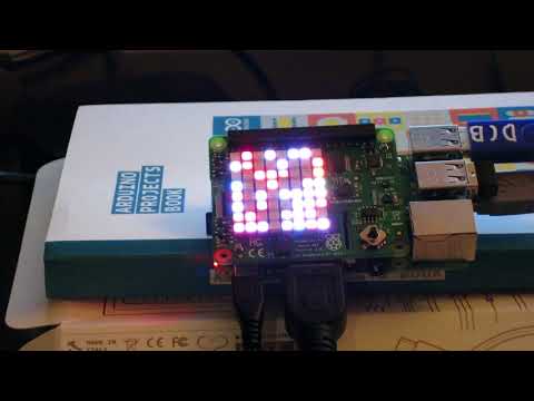 Raspberry Pi Sense Hat Random Lights