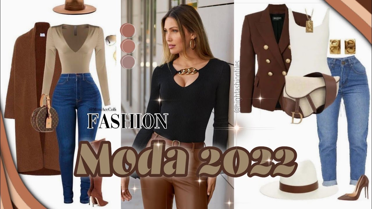 ROPA DE MODA MUJER 2022 OUTFITS EN TENDENCIAS IDEAS PARA VESTIR