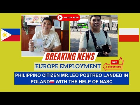 New Poland Arrival 🇵🇱 | Philippine Citizen Granted Polish Visa through NASC | Europe Employment