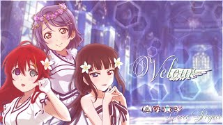 【3人chorus】Velour / Romanji + English Lyrics