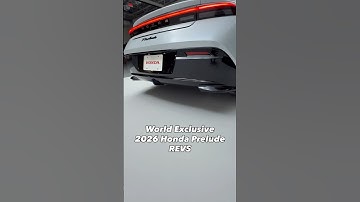 WORLD EXCLUSIVE 2026 Honda Prelude REVS