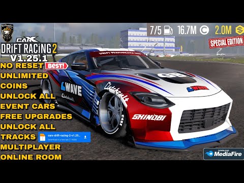 Car X Drift Racing 2 Mod Menu V1.25.1 Gameplay | CarXdrift2 Mod No Reset 2023 mới nhất