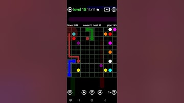 How To Solve Flow Free Premium 11x11 Mania Level 18 Hard Board Walk Through Solution Walkthrough