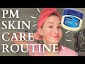 how i use vaseline &amp; made my own lash and brow serum // nighttime skincare routine