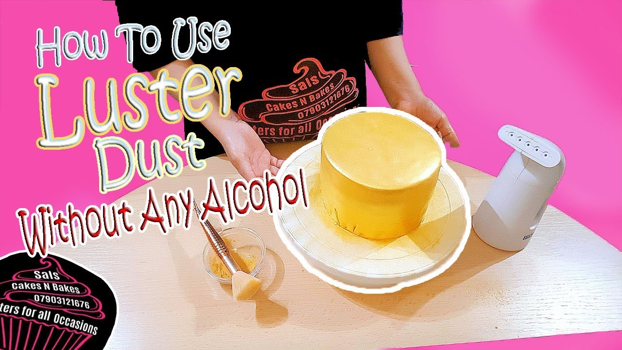 The Sugar Art Product Overview - How to use Luster Dust, Edible