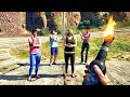 GTA 5 - Fire Bottle vs NPC's Ragdolls | Euphoria Physics Ragdolls 2026