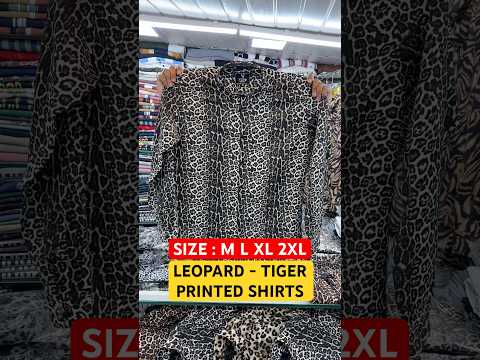 Leopard Print Shirts For Men S Shorts 