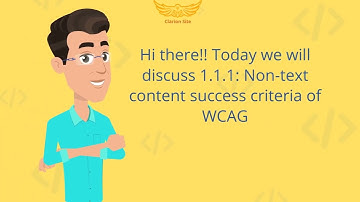 WCAG Level A - 1.1.1 Non-text content - ADA Tutorial # 1