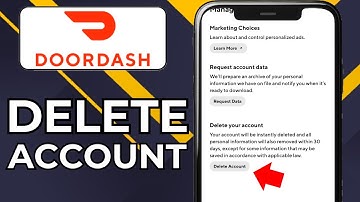 HOW TO DELETE DOORDASH ACCOUNT (2025)