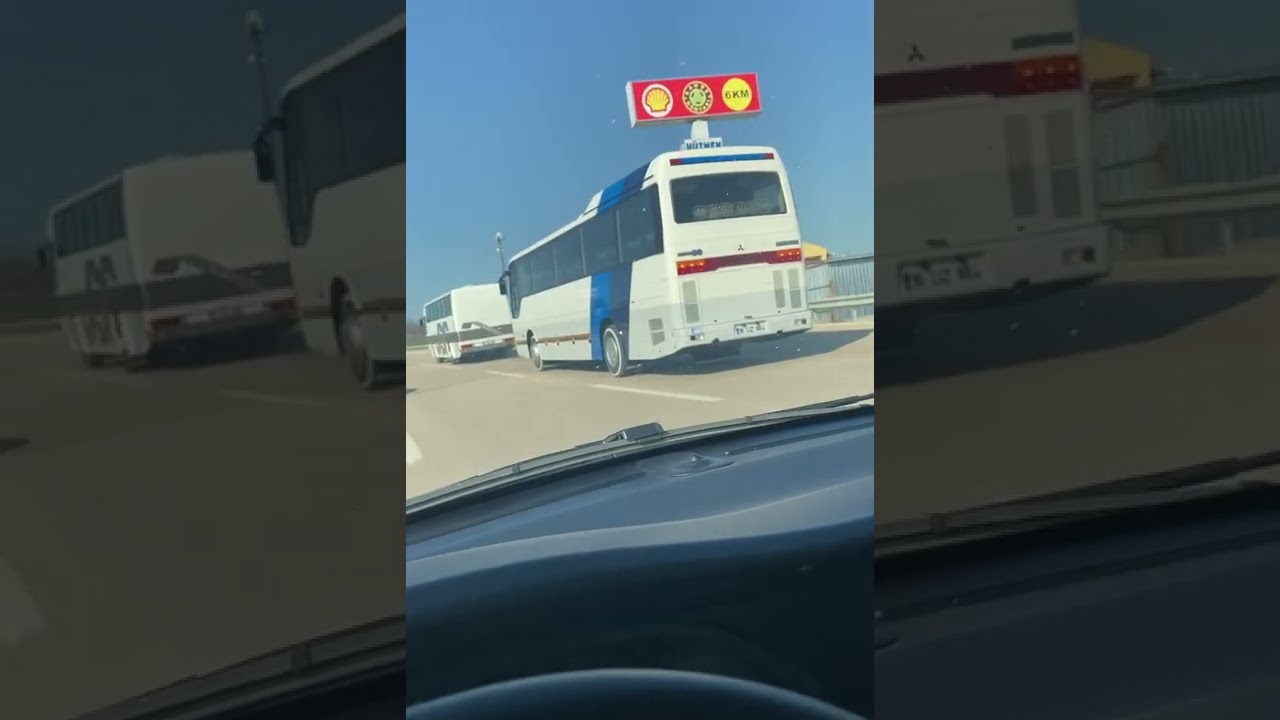 Mercedes O303 VS Mitsubishi Prenses.