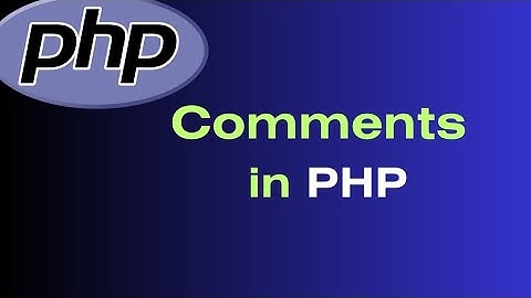 Comments In PHP | PHP Comments In Hindi | PHP Tutorial In Hindi/ Urdu #06