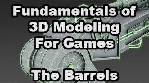 Fundamentals of 3D Modeling for Games - Assignment 01 - The Barrels