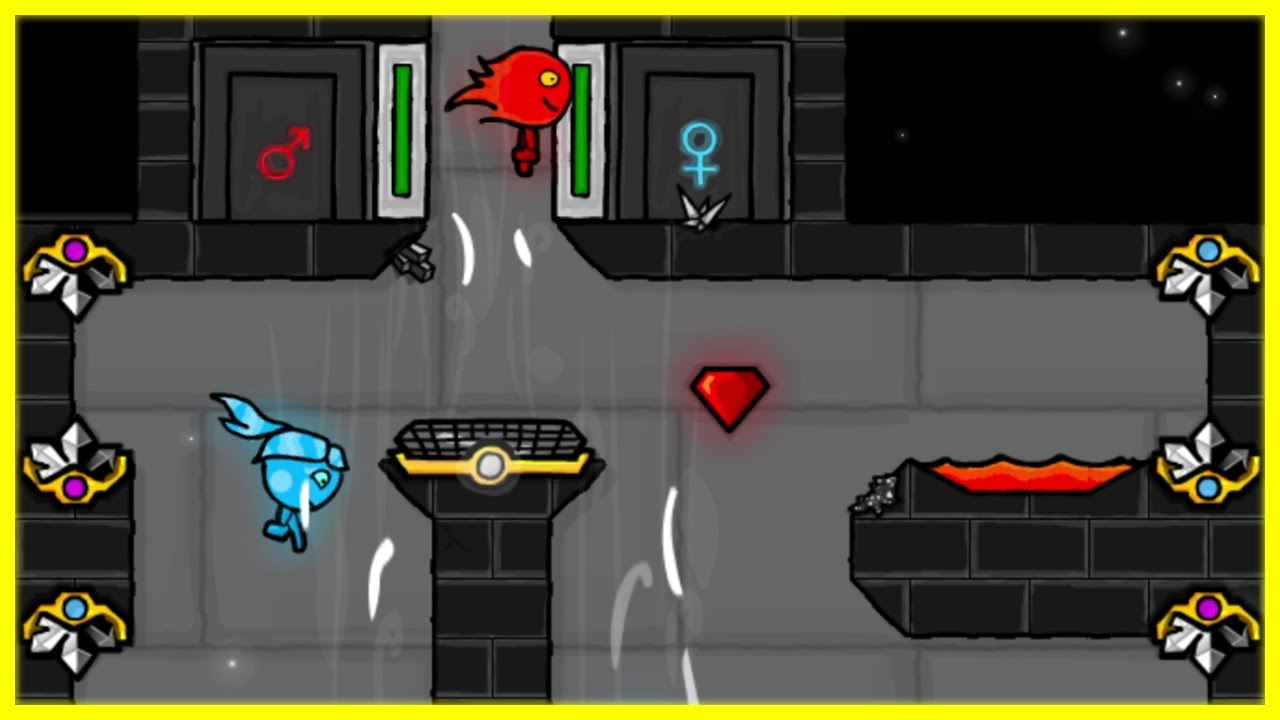 SZALONE Poziomy! | Ogień i Woda Żywioły - Gameplay z Daxxxi #4 | Darmowe Gry Online