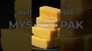 You will fall in love with this melt in the mouth Mysore Pak! 🤩 #shorts screenshot 2