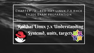 Chapter 2 Red hat Linux 7 x EX 300 Exam Preparation Understanding Systemd, units, targets.