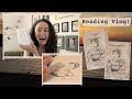 Reading Vlog: Opening My Etsy Shop, Mini Room Tour, Drawing and Reading!!! August 2020