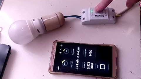 MQTT on a sonoff using Tasmota