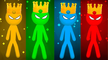 Stickman Party All Random MINIGAMES 1 2 3 4 Player Games 2022 Gameplay