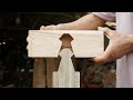 WOW SO EASY To Making Stronger Wood Structure Connectors, Japanese Hand Cutting Joints Skills