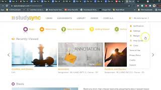Linking Google Classroom to StudySync