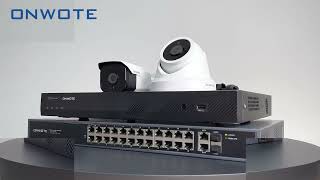 Details ONWOTE 32 Channel 4K 8MP NVR PoE Security Camera System, Human Detection, 24 Pcs 5MP PoE IP Cameras Guide