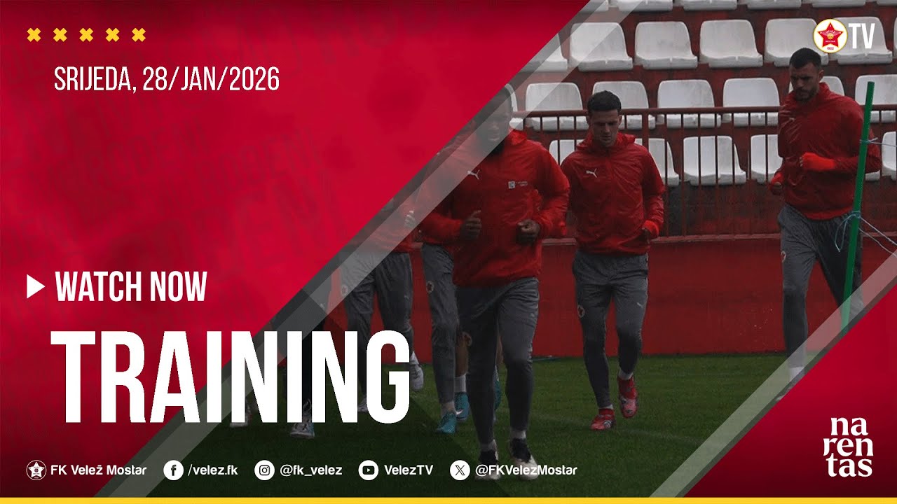 TRENING 28/01/2026  I  Rahimić: Atmosfera je dobra, igrači rade vrhunski