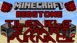 Minecraft Redstone: Tileable Smart Furnace (1.4)