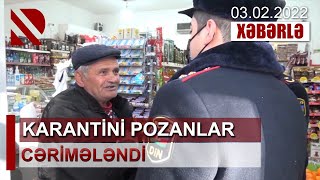 Zaqatalada Karantini Pozanlar Cərimələndi