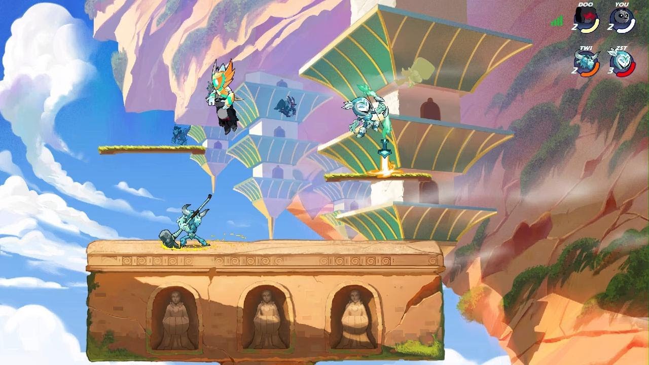 Brawlhalla 2v2 Ranked Gameplay PT 75 - YouTube