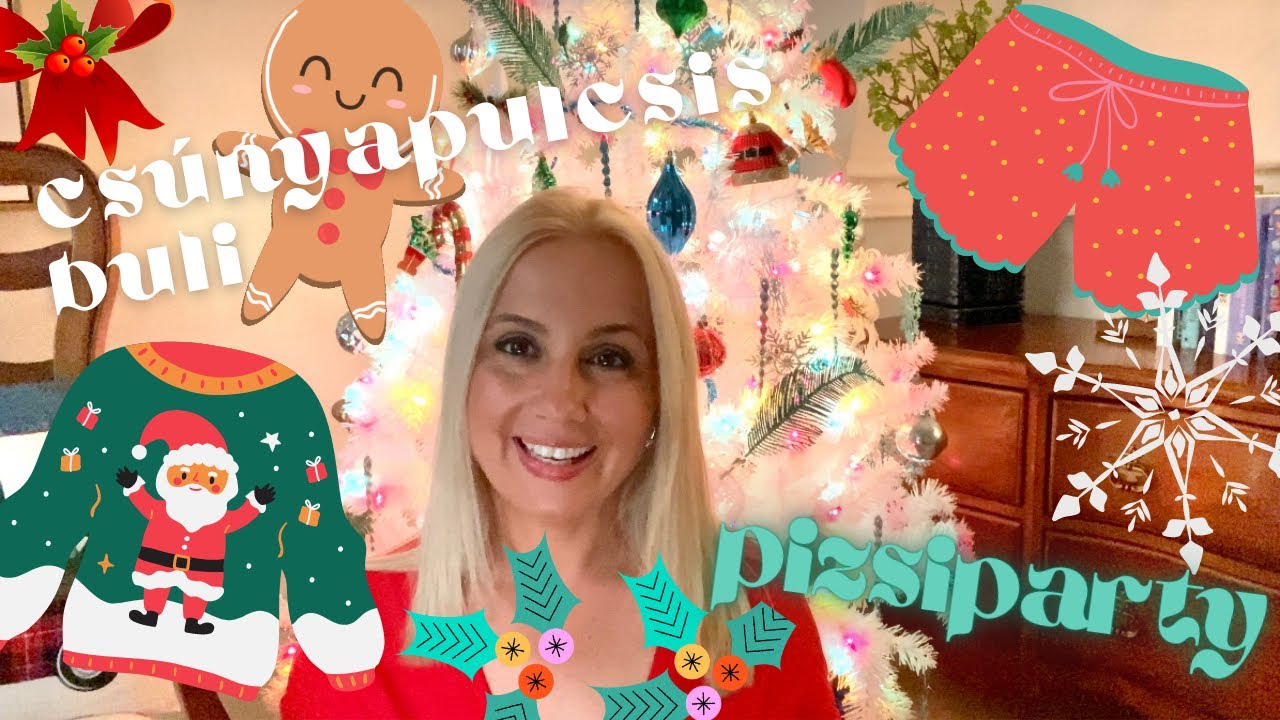 Nyakunkon a KARÁCSONY! Ünnepi KÉSZÜLŐDÉS és hangolódás 28 fokban. #karácsony #ünnep