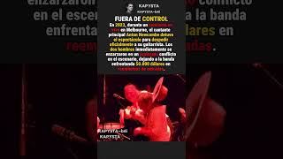 El colapso de Anton Newcombe en concierto terminó con el espectáculo #shorts