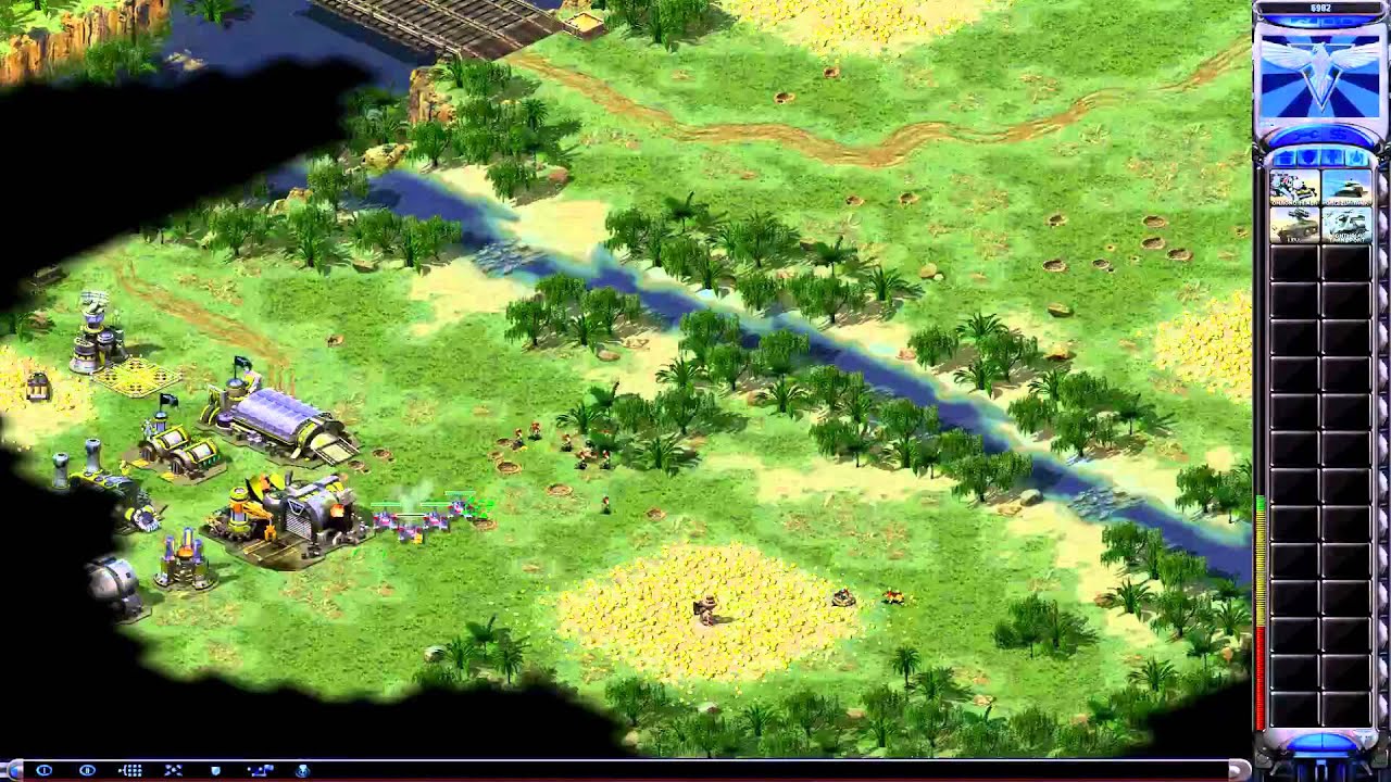 Red Alert 2 Replay: PSY нагибает нубов под Gangmanstyle и они плачут :)